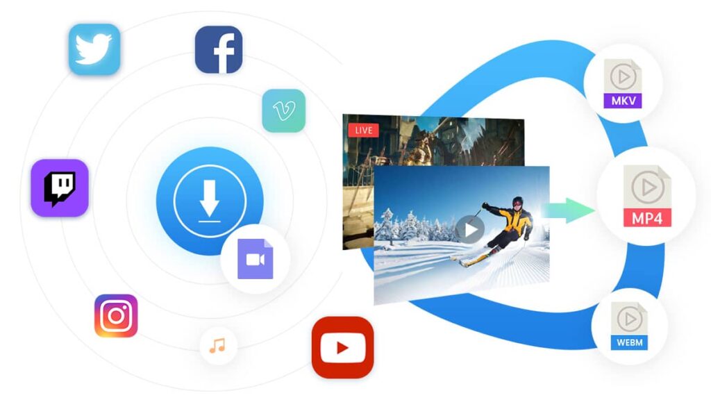 برنامج اللي بينزل الفيديوهات من على النت