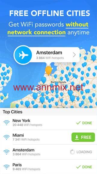 تطبيق WiFi Map