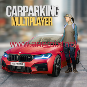 تحميل لعبة كار باركينج car parking multiplayer مهكرة اخر اصدار 2024 للاندرويد والايفون من ميديا فاير