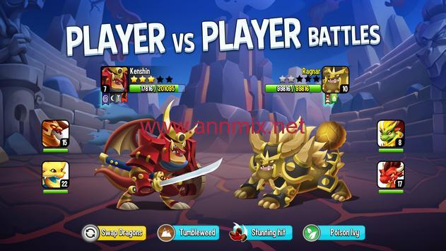 تحميل لعبة دراجون سيتي Dragon City Mod Apk مهكرة للاندرويد والايفون اخر اصدار 2024 من ميديا فاير
