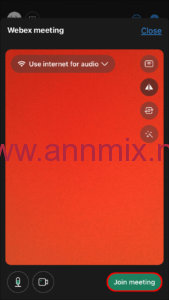 تنزيل برنامج webex meet