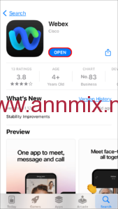 طريقة تحميل برنامج webex meet