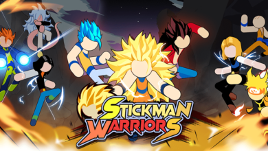 تحميل لعبة stickman warriors مهكرة من ميديا فاير