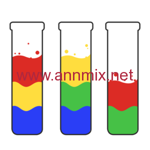 تنزيل لعبة water color sort