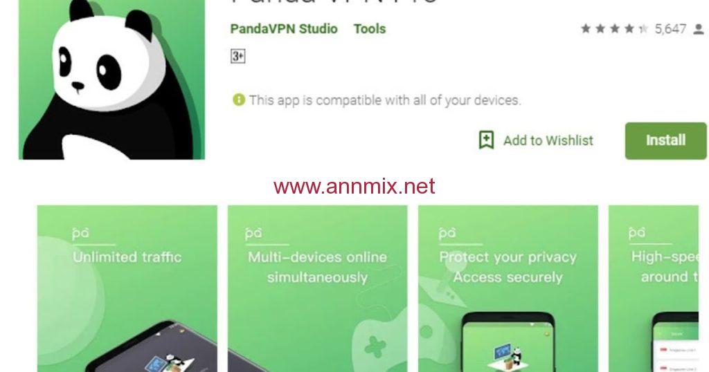تحميل panda vpn مهكر