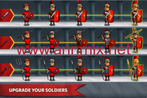 لعبة برج الدفاع Grow Empire Rome مهكرة