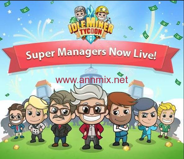 تحميل لعبة زعيم المناجم العاطل Idle Miner apk مهكرة للاندرويد وللايفون اخر اصدار 2024 من ميديا فاير