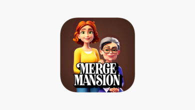 تحميل لعبة merge mansion مهكرة للاندرويد
