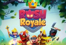 لعبة rush royale مهكرة