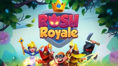لعبة rush royale مهكرة