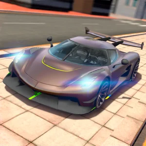 تحميل لعبة Extreme Car Driving Simulator مهكرة اخر اصدار 2024 للاندرويد