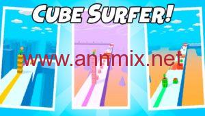 لعبة cube surfer مهكرة