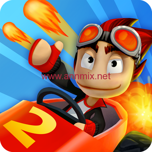 تحميل لعبة بيتش باجي BB Racing مهكرة للاندرويد والايفون اخر اصدار 2024 من ميديا فاير