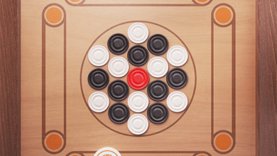 تحميل لعبة carrom disc pool مهكرة