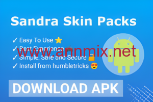 sandra skin pack apk ماينكرافت
