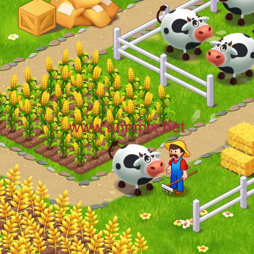 تحميل لعبة المزرعة Farm City مهكرة اخر اصدار 2024 للاندويد والايفون من ميديا فاير