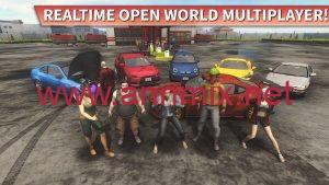 تحميل لعبة car driving online mod apk