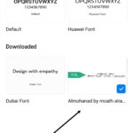 تحميل خط المهند العريض بولد xq55