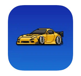 تحميل لعبة Pixel Car Racer مهكرة للايفون وللاندرويد اخر إصدار 2024 مجانا برابط مباشر