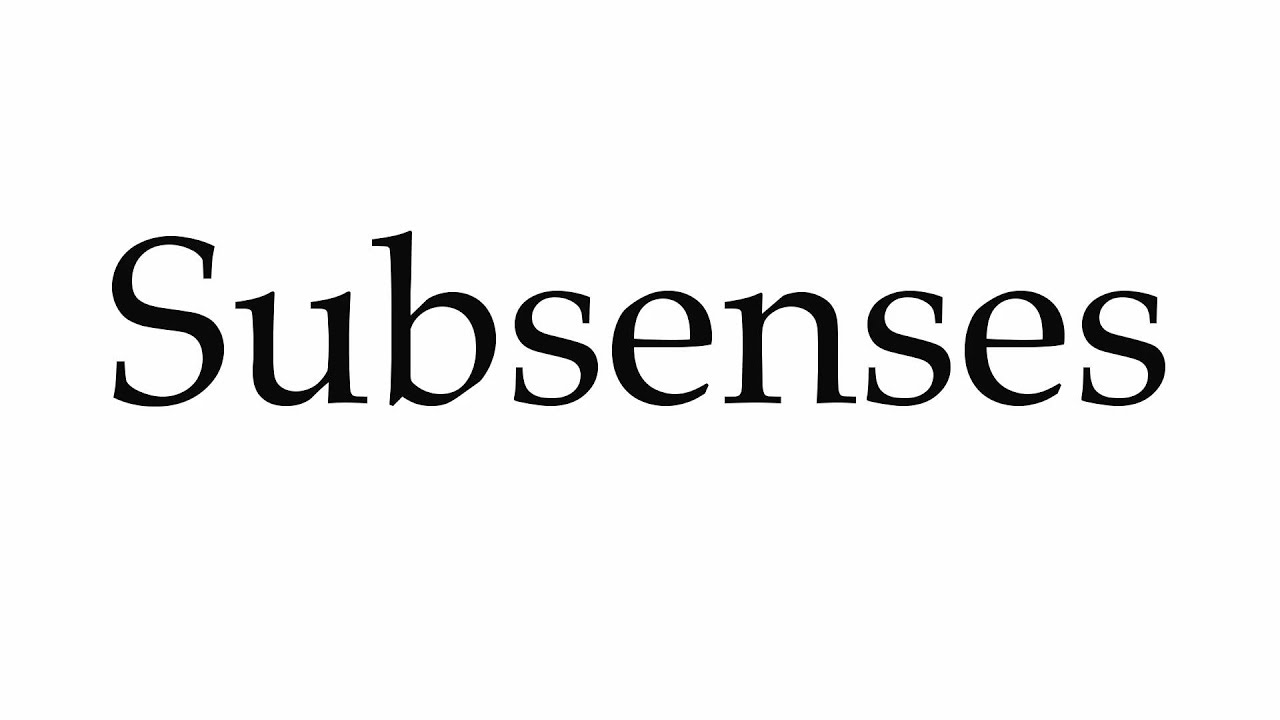 Subsenses موقع ترجمة