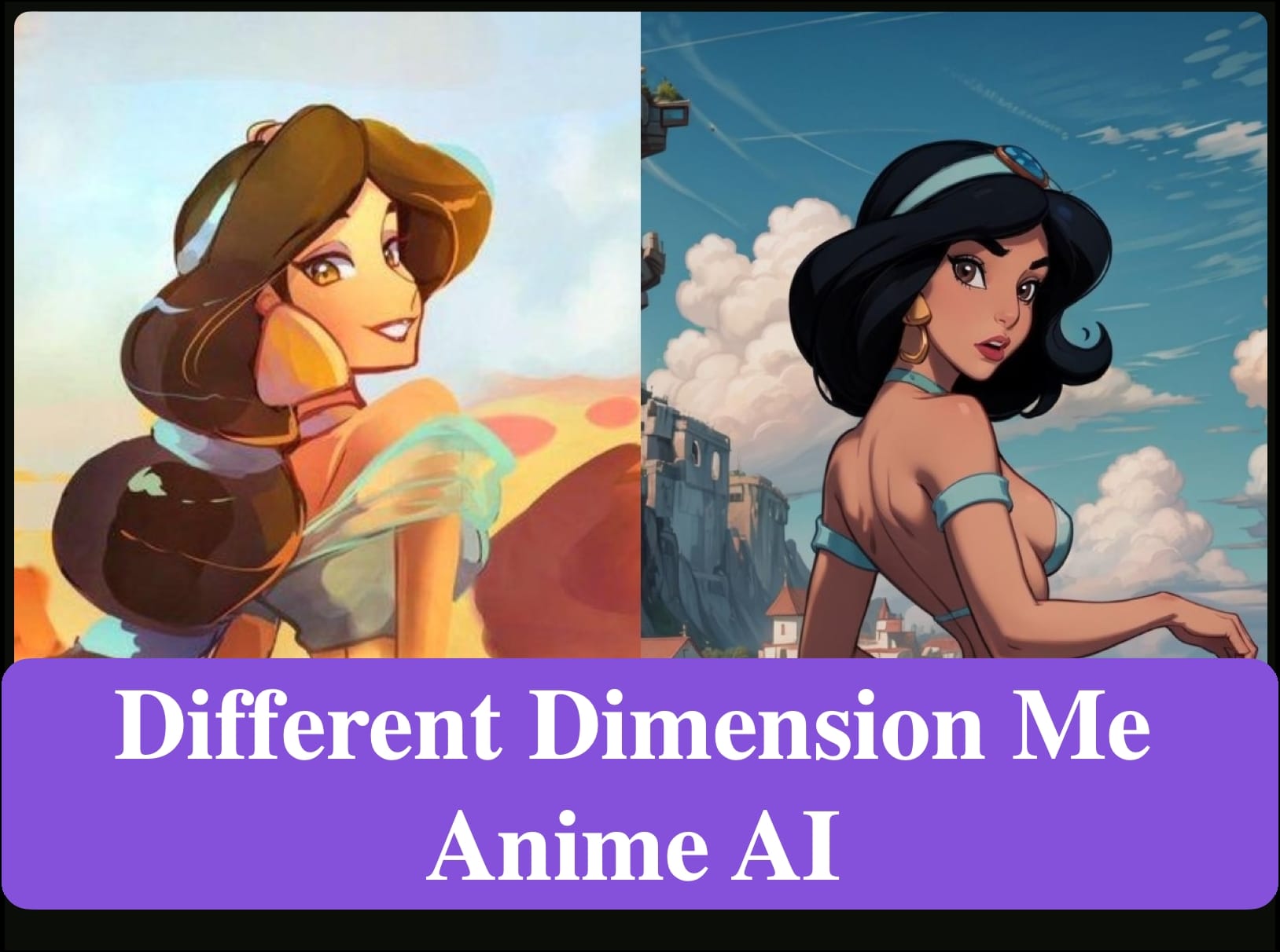 الموقع الصيني لتحويل الصور إلى انمي Different Dimension Me
