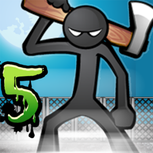 تحميل لعبة غيبوبة الغضب Anger Of Stick 5 : Zombie مهكرة للاندرويد 2026 مجاناً