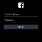 فيس بوك لايت الاسود Facebook Dark