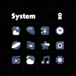 تحميل تطبيق ENIX DARK Icon Pack