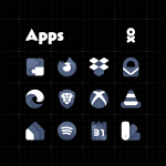 تطبيق ENIX DARK Icon Pack