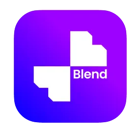 تحميل تطبيق Blend AI Logo للاندرويد والايفون اخر اصدار 2025 مجانا برابط مباشر