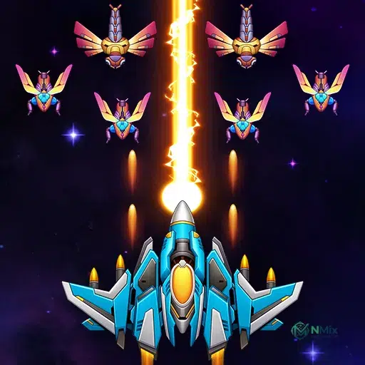 Galaxy Attack: Alien Shooter مهكرة