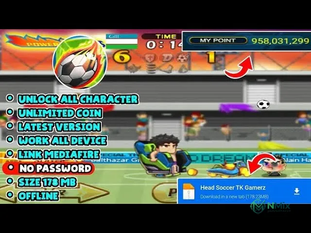 تحميل لعبة head soccer مهكرة