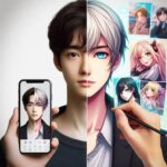 تطبيق تحويل الصور الى انمي different dimension me