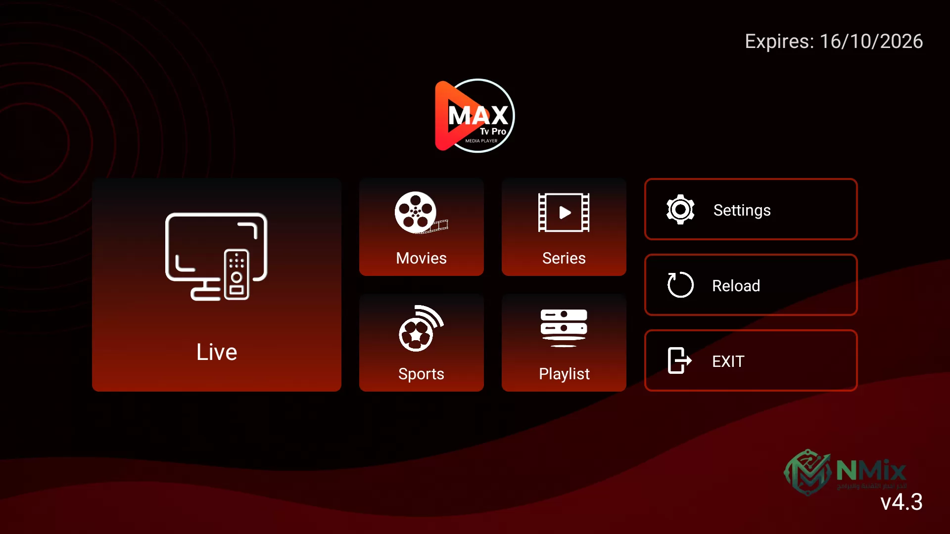 Max TV Pro screenshot