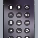 تطبيق Glassify Dark