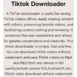 تطبيق TikTokio