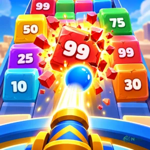 لعبة Ball Blast مهكرة