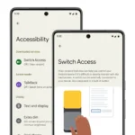 تطبيق الوصول عبر مفتاح التحكّم Switch Access