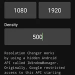تطبيق Resolution Changer